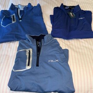 Lot of men’s Ralph Lauren RLX Tops size large